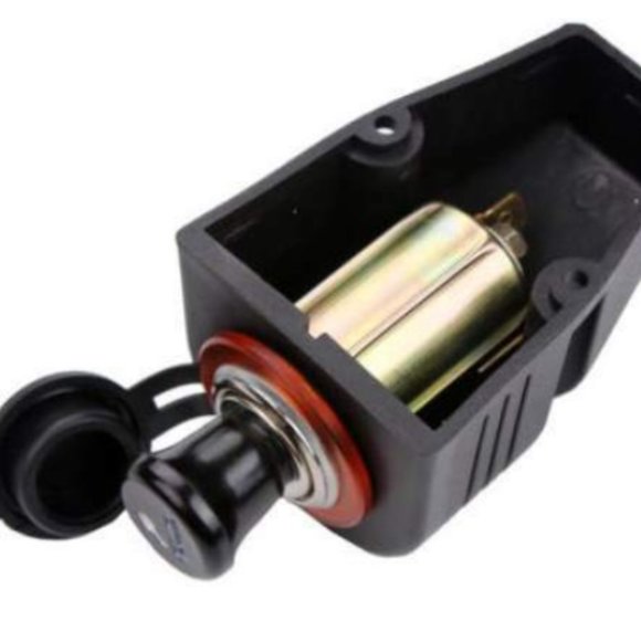 Marine 12V Car-Truck-Boat-ATV-Motor Home Cigarette Lighter Socket Outlet - Picture 2 of 4